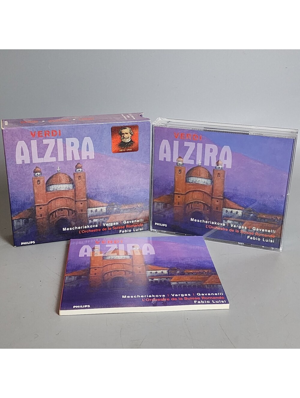 Verdi: Alzira - Mescheriakova, Vargas, Gavanelli, Luisi (2 CD Set) Philips Opera